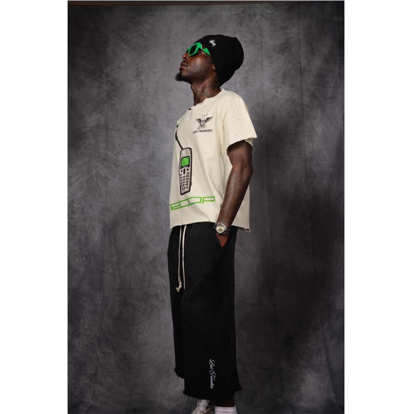Lost Essential LONG SWEAT-SHORTS